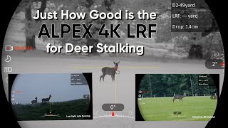 Just How Good is the Alpex 4K LRF for Deer Stalking [upl. by Fattal]