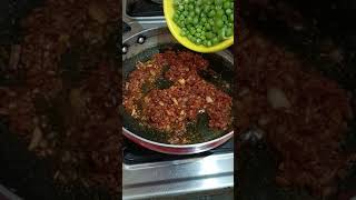 Green Peas Spicy Masala  Matar Masala  Easy Side Dish For Chapati Rice Shorts [upl. by Sivla]