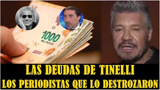 Las deudas de Tinelli Los periodistas que lo destrozaron [upl. by Elkcim988]