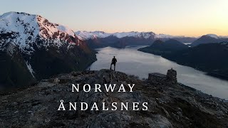 DAY 2  NORWAY  ÅNDALSNES  RAMPESTREKENROMSDALSTRAPPA 100 DAYS OF HIKING [upl. by Aekal689]