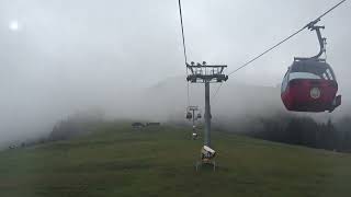 Gondelbahn Hohe Salve Bergfahrt  Skiwelt Söll [upl. by Anderson]