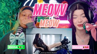 MEOVV  ‘MEOW’ MV Performance video and teaser reaction [upl. by Alegna]