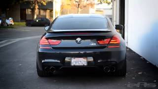 Meisterschaft Exhaust amp AMS Downpipes Sound Clip  2013 BMW M6 [upl. by Fabriane4]