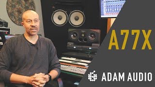 Audio Engineer Victor Caldwell Talks about his ADAM A77X  User Stories [upl. by Ahsiei]