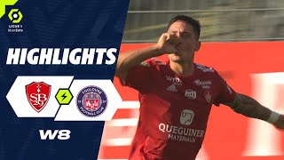 STADE BRESTOIS 29  TOULOUSE FC 1  1  Highlights  SB29  TFC  20232024 [upl. by Seed]