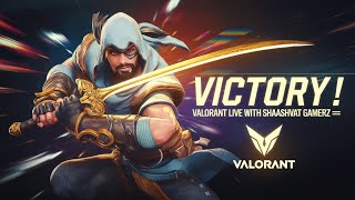 🔴 Valorant Grind like a PRO With REYNA  Shaashvat Gamerz Valorant Live [upl. by Fujio]