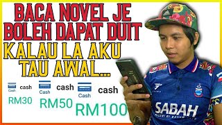 TERBARU  NOVELAH APP ‼️ CARA BUAT DUIT RM30 HINGGA RM100  JANA PENDAPATAN DENGAN MEMBACA SAHAJA [upl. by Camden]