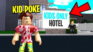 I Worked At An KIDS ONLY Hotel I FOUND ADULTS TRAPPED Roblox [upl. by Rapsac]