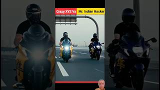 Crezy xyz VS mister india hecher top bike 🏍️🏍️ [upl. by Idonna]