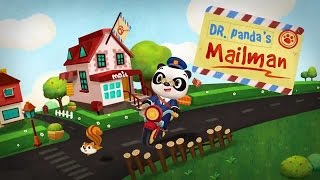 Dr Pandas Mailman Part 1  best iPad app demos for kids Ellie [upl. by Neeroc]