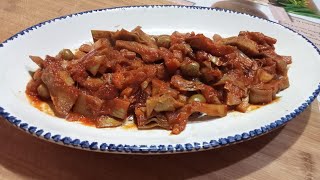 CAPONATA DI CARCIOFI [upl. by Schick]