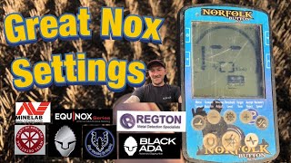 Great Equinox Settings Tried And Tested Nox 800 Nox 600 Minelab Nox Best Settings Backup Setting [upl. by Jarad]