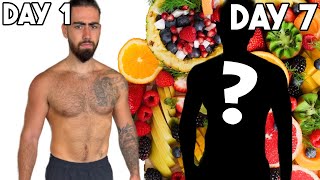 Surviving 7 Days On The Fruitarian Diet [upl. by Adieno]