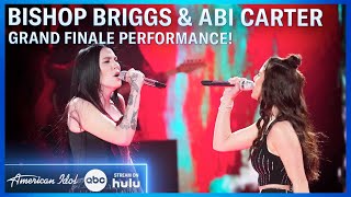 Abi Carter Duets With Bishop Briggs  American Idol 2024 [upl. by Elon]