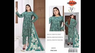 Khaadi winter collection 2024 Khaadi winter sale Khaadi digital print winter collection [upl. by Annat]