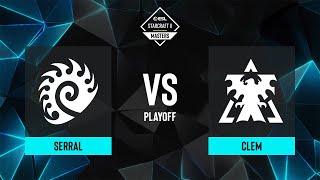 Serral vs Clem  ESL SC2 Masters Winter 2023 Finals  Semifinal [upl. by Ziguard251]