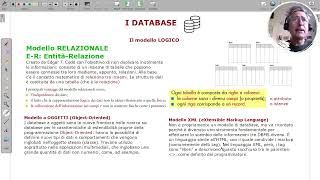 DB  4 I modelli logici dei DB e la loro progettazione [upl. by Eimmot]