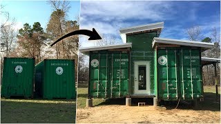 TIMELAPSE One Year Building Our OFF GRID Home [upl. by Malarkey]