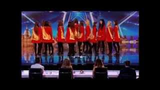 BRITAINS GOT TALENT 2014 AUDITIONS  INNOVA IRISH DANCERS [upl. by Blinni549]