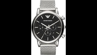 Emporio Armani Watch Luxury Meets Minimalist Elegance [upl. by Aneloj]