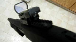 My Mossberg 500 Tactical Persuader w red dot [upl. by Aicirtap]