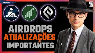 AIRDROPS ATUALIZAÇÕES DA SEMANA [upl. by Indira802]