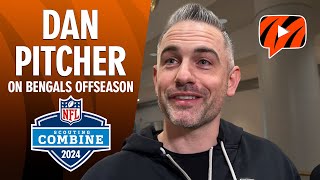 Dan Pitcher on Bengals Offense NFL Draft Approach the OLine and More [upl. by Eerahs]