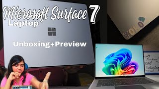 Laptop Unboxing  Microsoft Surface  2024 Latest Laptop [upl. by Michelina]