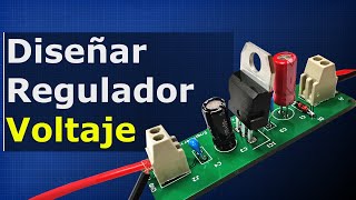 Tutorial de Diseño Regulador de 5V  Cómo funciona cómo diseñar PCB Altium regulador de voltaje [upl. by Arleyne865]