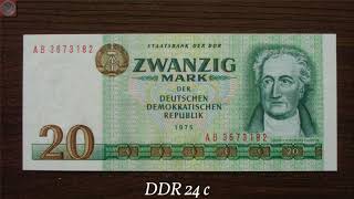 Neue und seltene Banknoten [upl. by Gilboa]