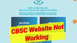 Fix Cbse Website Not Opening amp Working Problem Solve [upl. by Erehpotsirhc218]