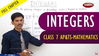 Integers full lesson  Mathematics  Class 7  APampTS Syllabus [upl. by Zetneuq]