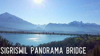 Sigriswil Panorama Bridge near Thun Switzerland [upl. by Aihcrop53]