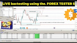 How To Backtest The Right way  Using Forex Tester 5 for free [upl. by Ecnerwal]