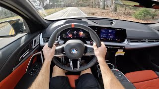 2024 BMW X1 M35i POV Drive Impressions and ASMR [upl. by Varin]