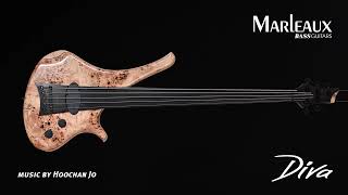 Marleaux BassGuitars  Diva  Hoochan Jo [upl. by Zebedee]