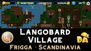 Langobard Village  Frigga 8  Diggys Adventure [upl. by Derwin931]