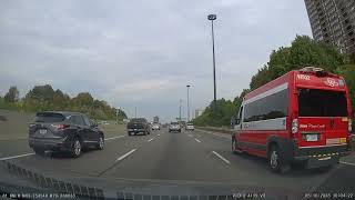 Toronto Metro East  G Road Test DVP amp Highway 401 [upl. by Enellek]