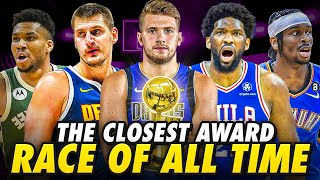 The Closest NBA MVP Race of ALL TIME [upl. by Eiliab]