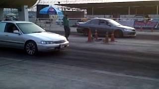 402M Honda Accord 2000 G6 H22A VS Honda Accord 1995 G5 H23A by TAJALOM [upl. by Etnwahs190]