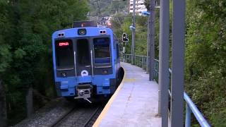 EuskoTren 3507 saliendo de Errotaberri hacia Ermua [upl. by Eliezer]