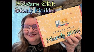 SEWERS CLUB Stash Builder Box March 2024 SPOILERS [upl. by Ruben]