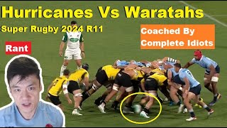 Review Hurricanes VS Waratahs Super Rugby 2024 Reactions Analysis amp Recap [upl. by Zzahc]