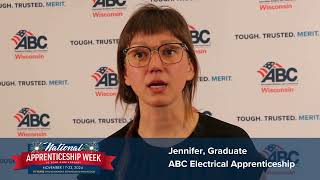 Jennifer Electrical Apprenticeship Graduate [upl. by Euqina]