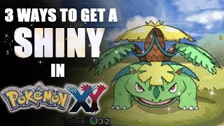 3 Ways to Get a Shiny Pokémon in X amp Y  Tamashii Hiroka [upl. by Attenej]