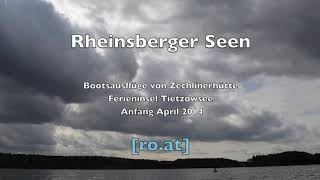 Mit dem Boot auf den Rheinsberger Seen [upl. by Sukramal889]