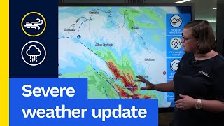 Severe Weather Update 4 Sept 2024 Damaging winds to impact parts of southeastern Australia [upl. by Damon]