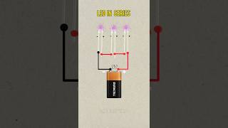 Testing LEDs In Series VS Parallel electronics projects diy test led series parallel [upl. by Refynnej]