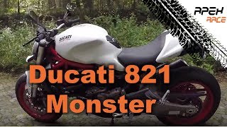 🏍️Ducati Monster 821  Review  Test  Fahrbericht  Probefahrt 🏍️ [upl. by Lanor]