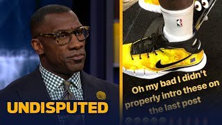 Skip and Shannon react to LeBron wearing a pair of Kobe shoes  NBA  UNDISPUTED [upl. by Aleemaj]